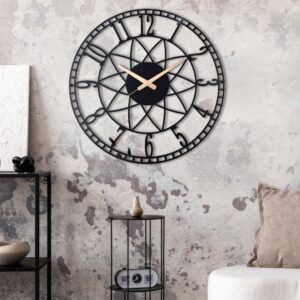 Star Flower Wall Clock