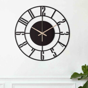 Modern Black Silent Wall Clock