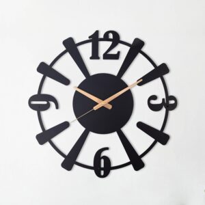 Minimalist Clock, Large Wall Clock, Outdoor Wall Clock, Unique Wall Clock, Metal Wall Clock, Oversized Wall Clock, Small Wall Clock
