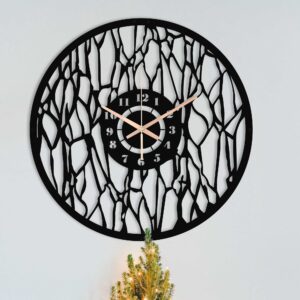 Wall Clock, Modern Wall Clock, Large Wall Clock, New Home Decor And Gifts, Unique Wall Clock, Metal Oversized Wall Clock, Laser Cut Clock
