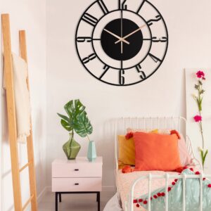 Unique Wall Clock, New Home Gift, Small Wall Clock, Silent Wall Clock, Oversized Wall Clock, Decorative Clocks For Wall, Laser Cut Clock
