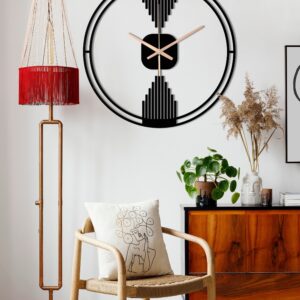 Minimalist Clock, Oversized Wall Clock, Metal Wall Clock, Decorative Clock, Small Wall Clock, Large Silent Minimal Clock, Clocks For Wall