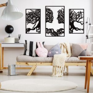 Large Wall Decor, Abstract Tree Decor, Metal Living Room Wall Decor, Oversized Room Wall Decor, Farmhouse Wall Hangings Decor, Modern Decor