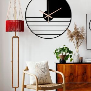 Minimalist Clock, Oversized Wall Clock, Metal Wall Clock, Large Wall Clock, Home Decor And Gifts, Modern Small Wall Clock, Clocks For Wall
