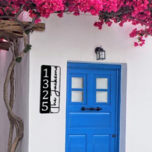 House Name Numbers Signs, Door Numbers Plaques, Custom Wall Decor, Outdoor Home Decor, Metal Custom Decor, Personalized Art