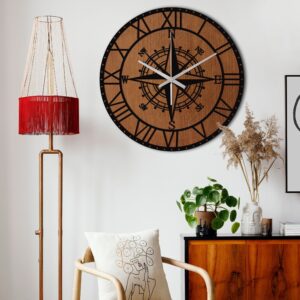 Metal Clock, Wall Clock,  Silent Large Wall Clock, Unique Wall Clock, Oversized Wall Clock, Outdoor Wall Clock Modern Clock, Clocks For Wall