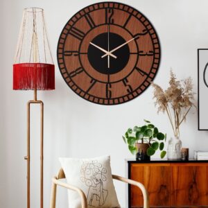 Large Unique Wall Clock, Metal Wall Clock, Wooden Wall Clock, Oversized Wall Clock, Small Wall Clock, Farmhouse Wall Clock, Clocks For Wall