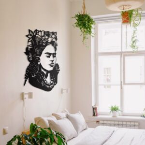 Woman Oversize Metal Wall Decor/Large Interior Decor/ Living Room Decor/ House Art Decor Bedroom Signs Art New Home Gift For Mom
