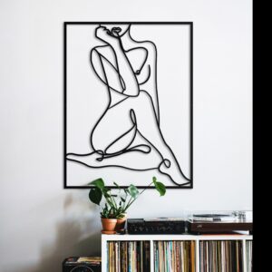 Metal Modern Oversize Wall Decor/Living Room Wall Decor Anniversary Gift New Home Gift Wedding Gift